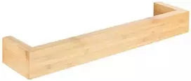 BAMBOO rankšluosčių kabykla, bambukas, šviesiai ruda, 40 x 9 x 5 cm, WENKO