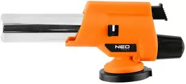 Neo Tools Dujinis degiklis su pjezoelektriniu jungikliu, sukamas 360 laipsnių kampu. su liepsnos reguliavimu