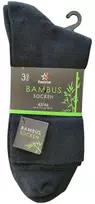 Trumpos bambukinės kojinės vyrams Footstar 79515, juodos 3 poros