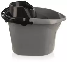 Šluostės kibiras 12 l PILKA