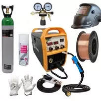 Suvirinimo pusautomatis Hugong EXTREMIG 200W III 200A, 230V Komplektas Vienfazis