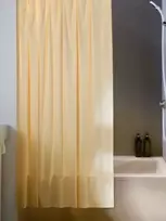 Dule Interior Dušo užuolaida BANGI 180X200, švelni persikinė