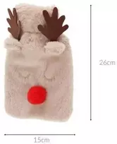 Home Styling Collection Karšto vandens butelis pliušinio žaislo formos, 26 cm