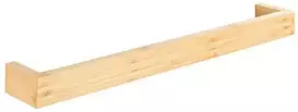 BAMBOO rankšluosčių kabykla, bambukas, šviesiai ruda, 60 x 9 x 5 cm, WENKO