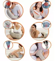 Fascialinis masažuoklis Happy People HP-A4 Vibro kaklo masažuoklis Shiatsu Pro 24W