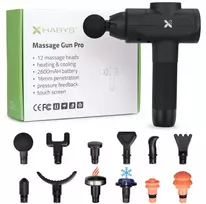 Habys Elektrinis rankinis masažuoklis Massage Gun Pro