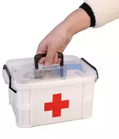 Medicininė medikamentų saugojimo dėžutė KASMAN Small 23.5x17x13.5cm