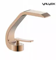 Valveo praustuvo baterija Valvex 2432472 / VALVEX / ASSO / PRAUSTUVO BATERIJA 1-ANGOS BE KAMŠTUKO SATIN COPPER /