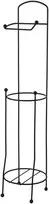 Bathlab DEA Juodas tualetinio popieriaus stovas 15,7x15,7x66 cm