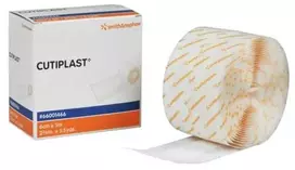 Abena Žaizdų pleistras, Cutiplast, 5 m x 6 cm, baltas