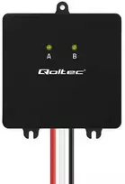 „Qoltec“ 24 V įtampos balansavimo įrenginys 2 x 12 V | 5 A | LiFePO4 AGM GEL akumuliatoriams