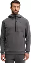 Puma Džemperis Vyrams Pumatech Half Zip Hoodie Pilkas 688044 44