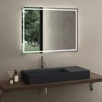 Konglomerato praustuvas REA Archi 75, Pilkas matt