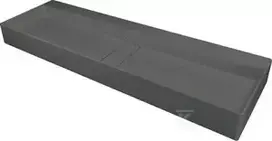 Granite Projects Deante Blur, 120x40 cm, CQB_TU2S, antracito metalas