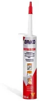 Hermetikas Briko Neutralus silikonas, 300 ml, baltas.