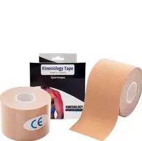 Realprices Kineziologinis teipas, kinesio pleistras 5cmx5m, kūno