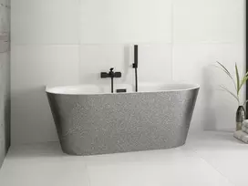 Vonia Besco Vica Glam 170 Sidabrinis, su Graphite sifono dangteliais