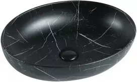 Praustuvas Mexen Orsola, 52 cm, Juodas Marble