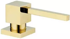 Įmontuojamas skysto muilo dozatorius Mexen Cube, 320 ml, Gold