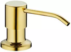 Įmontuojamas skysto muilo dozatorius Mexen Oval, 320 ml, Gold