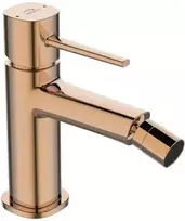 Bidė maišytuvas Laveo Pola su klik-klak, Rose Gold