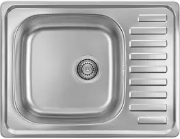 Plieninė virtuvinė plautuvė Kuchinox JUNAK, SQA_013T, Inox