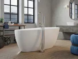Vonia Besco Goya A-Line, 170 x 80 cm (sifono su persipylimu dangtelis baltos spalvos)