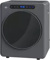 HOMCOM drabužių džiovyklė, 6 programos, 40-60℃, 4kg talpa, kompaktiška, jutiklinis valdymas, pilka