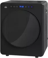 HOMCOM skalbyklės džiovyklė, 6 programos, 40-60℃, 4kg talpa, kompaktiška, jutiklinis valdymas, juoda