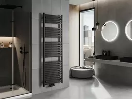 Mexen Hades vonios radiatorius, 1800 x 600 mm, 1000 W, juodas