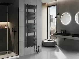 Mexen Uran elektrinis radiatorius, 1800 x 500 mm, 900 W, juodas