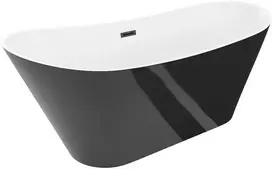 Vonia Mexen Dora, 150 x 75 cm, Baltas/Juodas + Juodas persipylimas