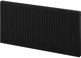 Radiatorius Mexen C11, 500 x 500 mm, pajungimas iš šono, 398 W, juodas