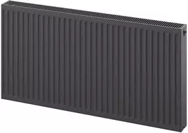 Radiatorius Mexen CC22, 300 x 1400 mm, pajungimas iš apačios per vidurį, 1306 W, antracito