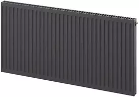 Radiatorius Mexen CC11, 600 x 1200 mm, pajungimas iš apačios per vidurį, 1120 W, antracito