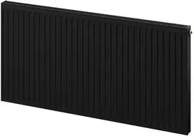 Radiatorius Mexen CC11, 500 x 2600 mm, pajungimas iš apačios per vidurį, 2071 W, juodas