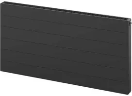 Radiatorius Mexen Line CCL21, 400 x 1400 mm, pajungimas iš apačios per vidurį, 1111 W, antracito