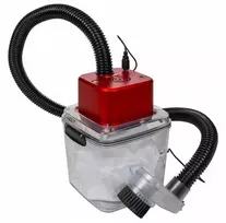 CNC Frezavimo Dulkių Surinkėjas, Dulkių Siurblys CTF45P, 2.8L Dulkių Maišelis, 32mm Antgalis, LED Darbinis Apšvietimas