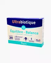 Prancūzija VITAVEA Ultrabiotique Balance žarnyno floros pusiausvyrai, 30 augalinės kilmės kapsulių