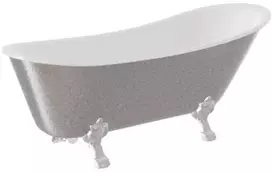 Vonia Besco Olaya Glam 160, Sidabrinis+Chrome (be sifono, be persipylimo skylės)