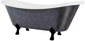 Vonia Besco Amelia Glam 190, Graphite+Juodas (be sifono, be persipylimo skylės)