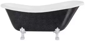 Vonia Besco Otylia Glam 160, Graphite+Chrome (be sifono, be persipylimo skylės)