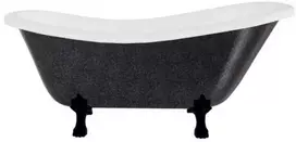 Vonia Besco Otylia Glam 170, Graphite+Juodas (be sifono, be persipylimo skylės)