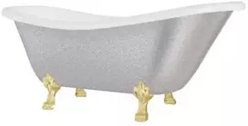 Vonia Besco Otylia Glam 170, Sidabrinis+Gold (be sifono, su persipylimo skyle)