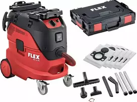 FLEX DULKIŲ SIURBLYS VCE S44 LAC + MAIŠAI + LAGAMINAS L-BOXX