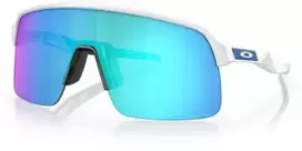 OAKLEY Sutro Lite Matte Baltas/Prizm Sapphire sportiniai saulės akiniai