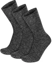 NEEDIVYOU Men's Warm Wool Socks, 3 pairs set