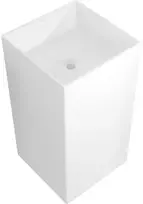 Konglomerato laisvai pastatomas praustuvas Mexen Xola-2, 45 x 45 cm, Baltas matt