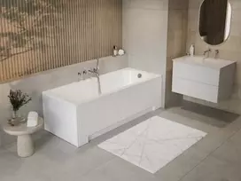 Vonia Besco Shea, 160 x 70 cm, su rifliuota balta apdaila