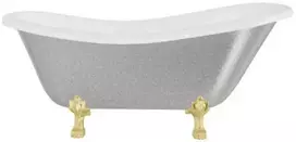 Vonia Besco Otylia Glam 160, Sidabrinis+Gold (be sifono, be persipylimo skylės)